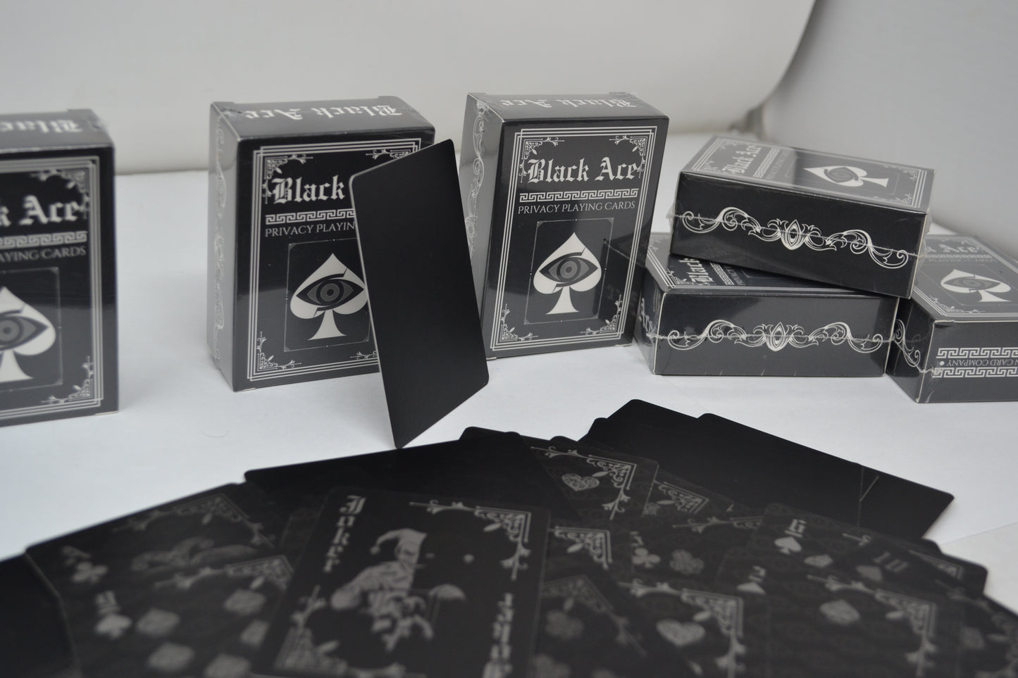 Black Ace Privacy Cards: Black and White